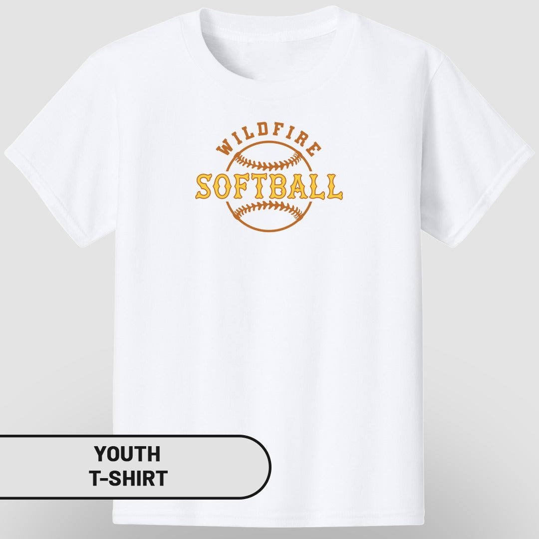 Wildfire Softball Graphic Youth T-Shirt