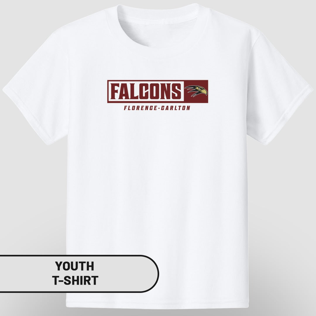 Florence-Carlton Falcons Youth T-Shirt