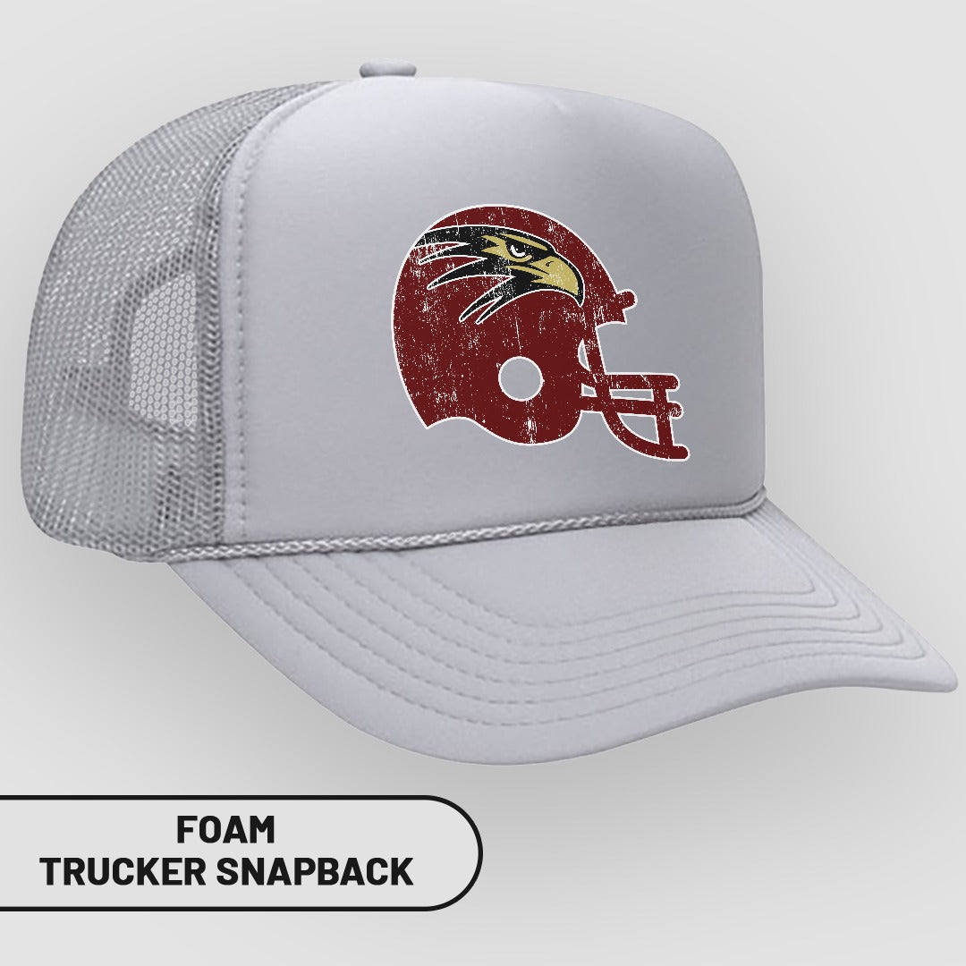 Vintage Football Team Logo Foam Trucker Snapback