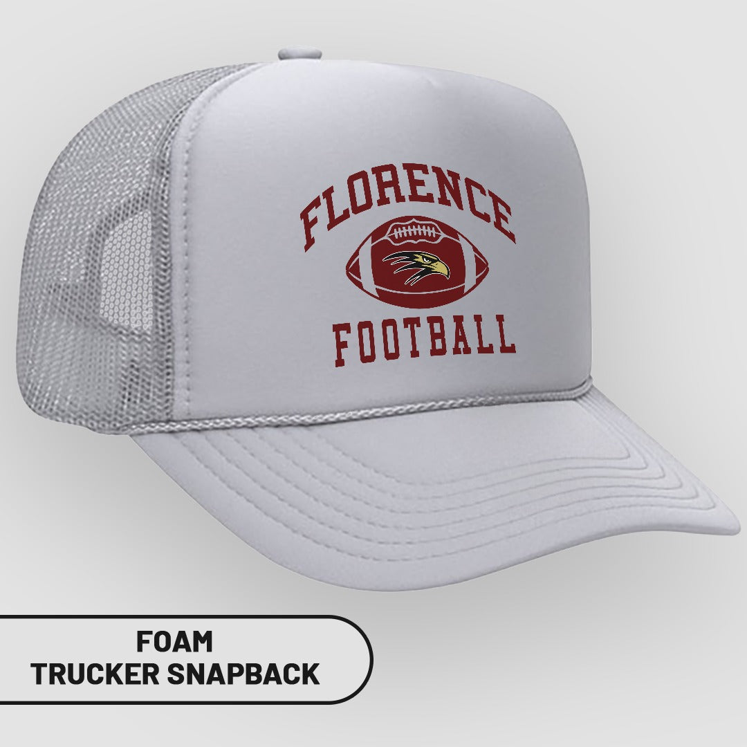 Florence Football Foam Trucker Snapback