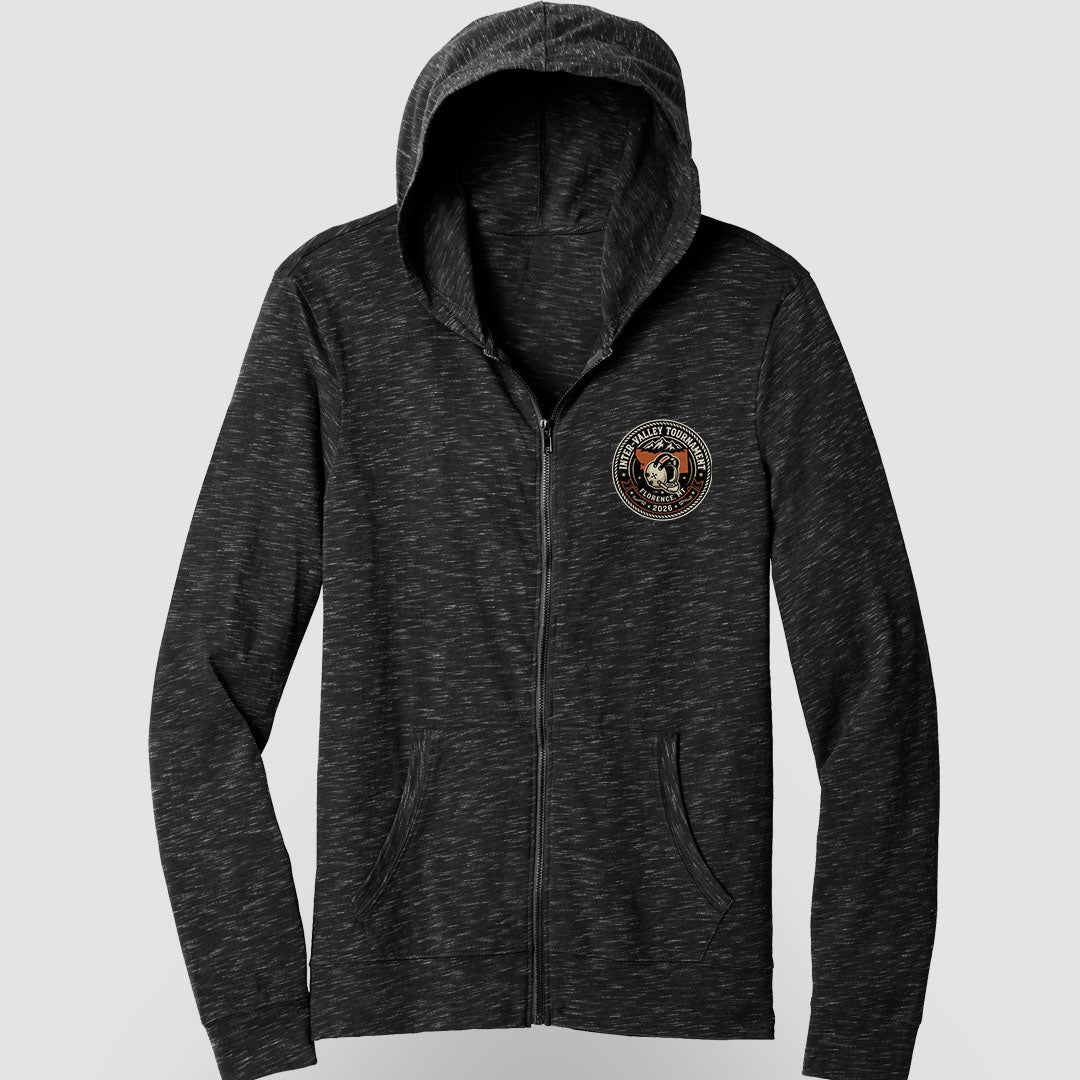 Full Zip Hooded Long Sleeve | 2026 Inter-Valley Wrestling Tournament