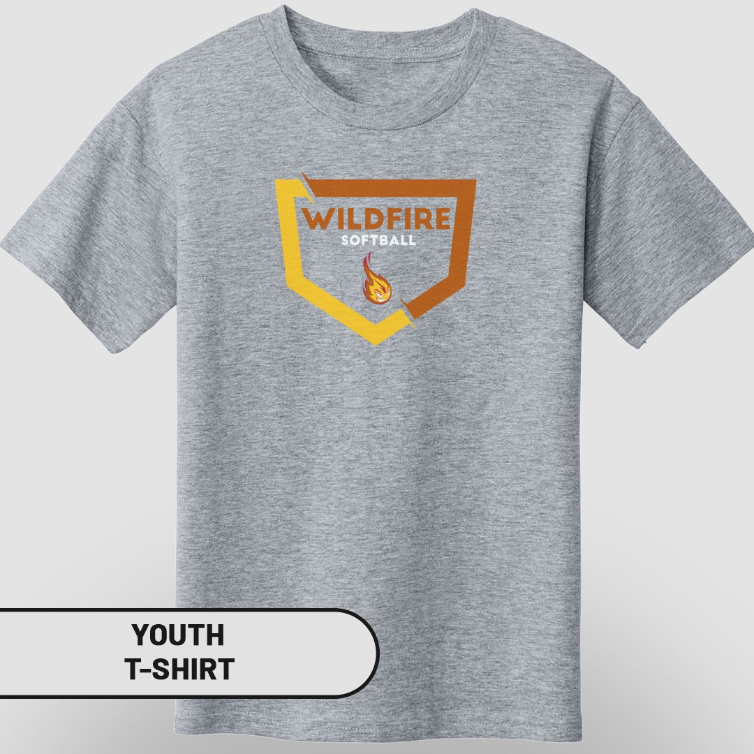 Youth Wildfire Softball Graphic T-Shirt