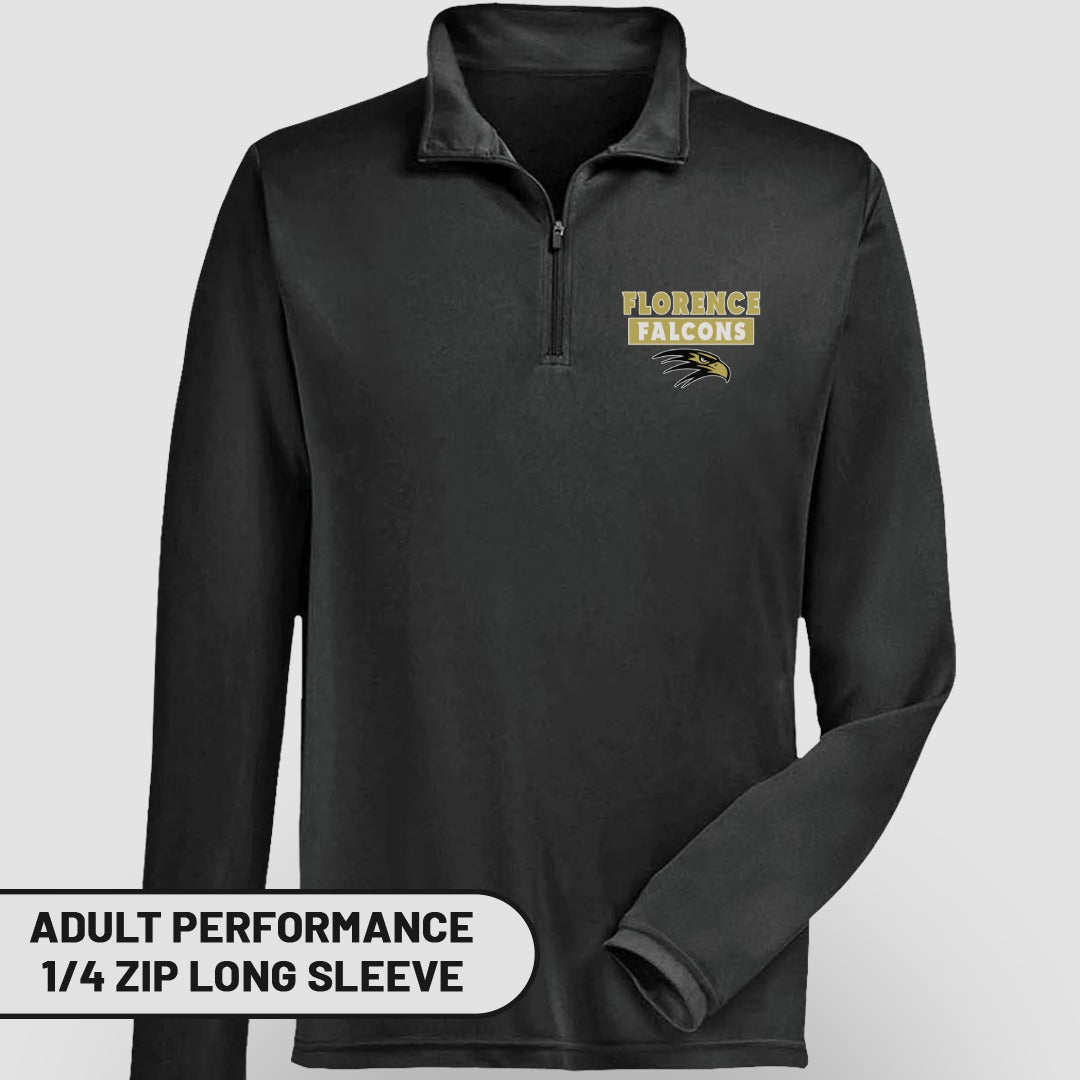 Florence Falcons Adult Performance Long Sleeve product