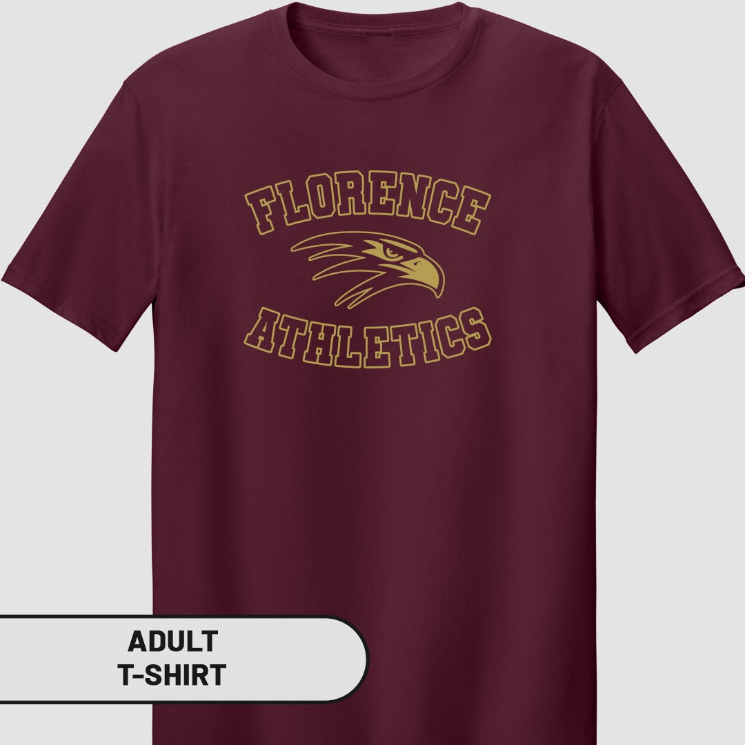 Florence Athletics Graphic Adult T-Shirt
