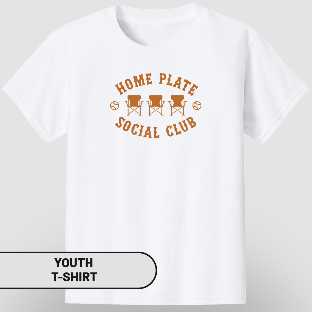 Home Plate Social Club Youth T-Shirt