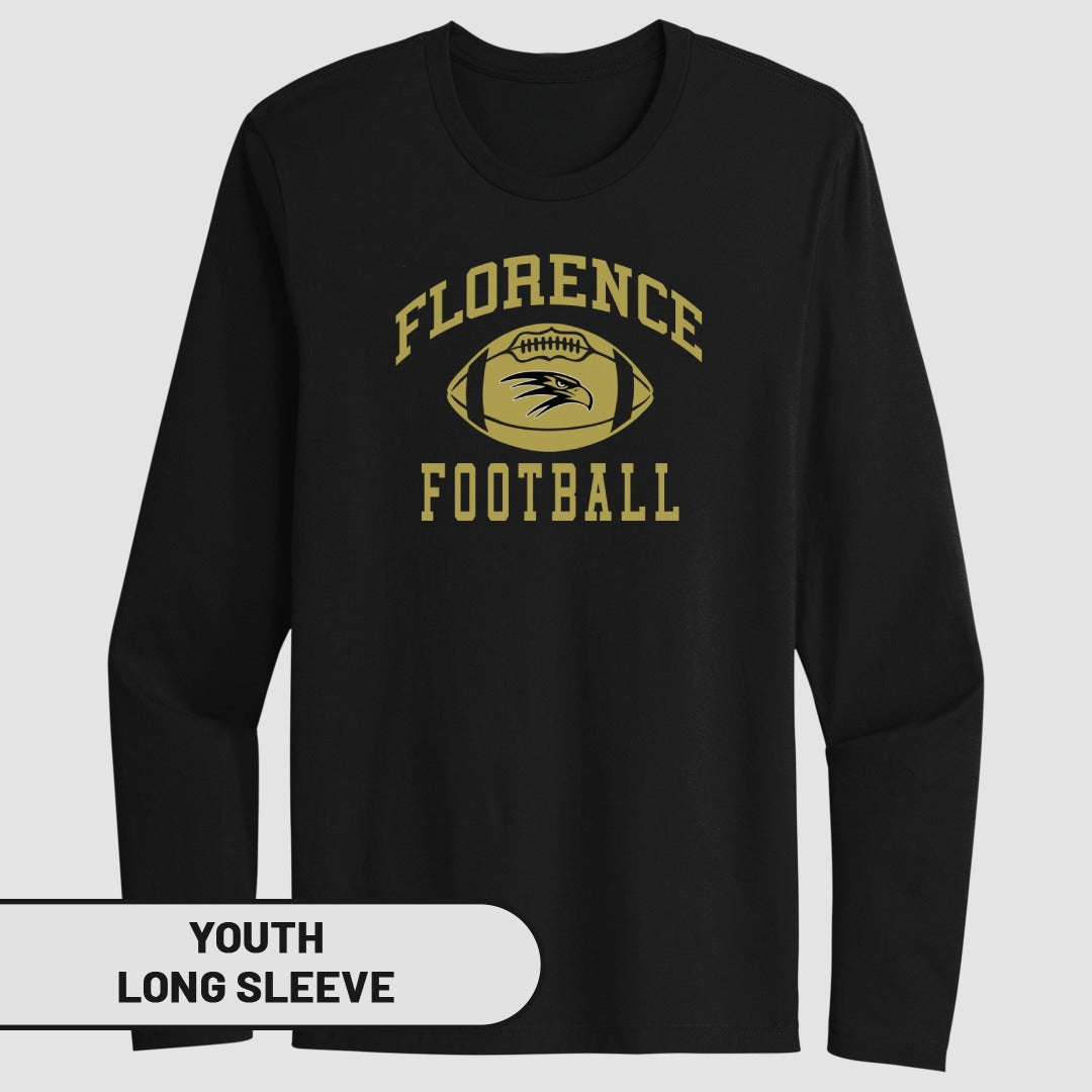 Florence Football Youth Long Sleeve Shirt