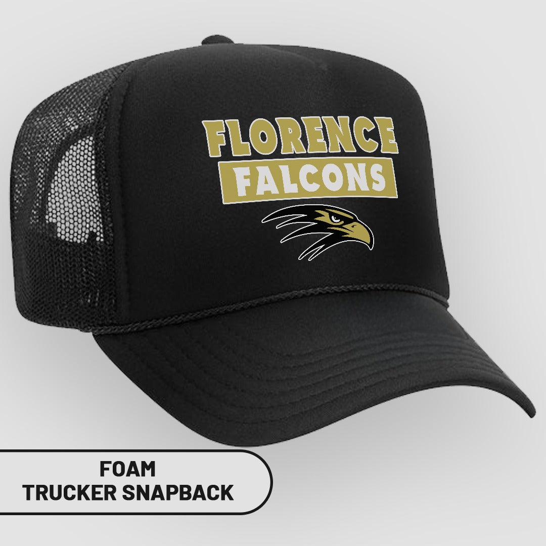 Florence Falcons Foam Trucker Snapback product