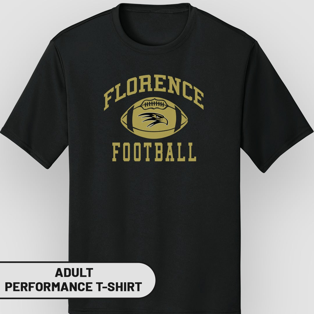 Florence Football Graphic Adult Performance T-Shirt