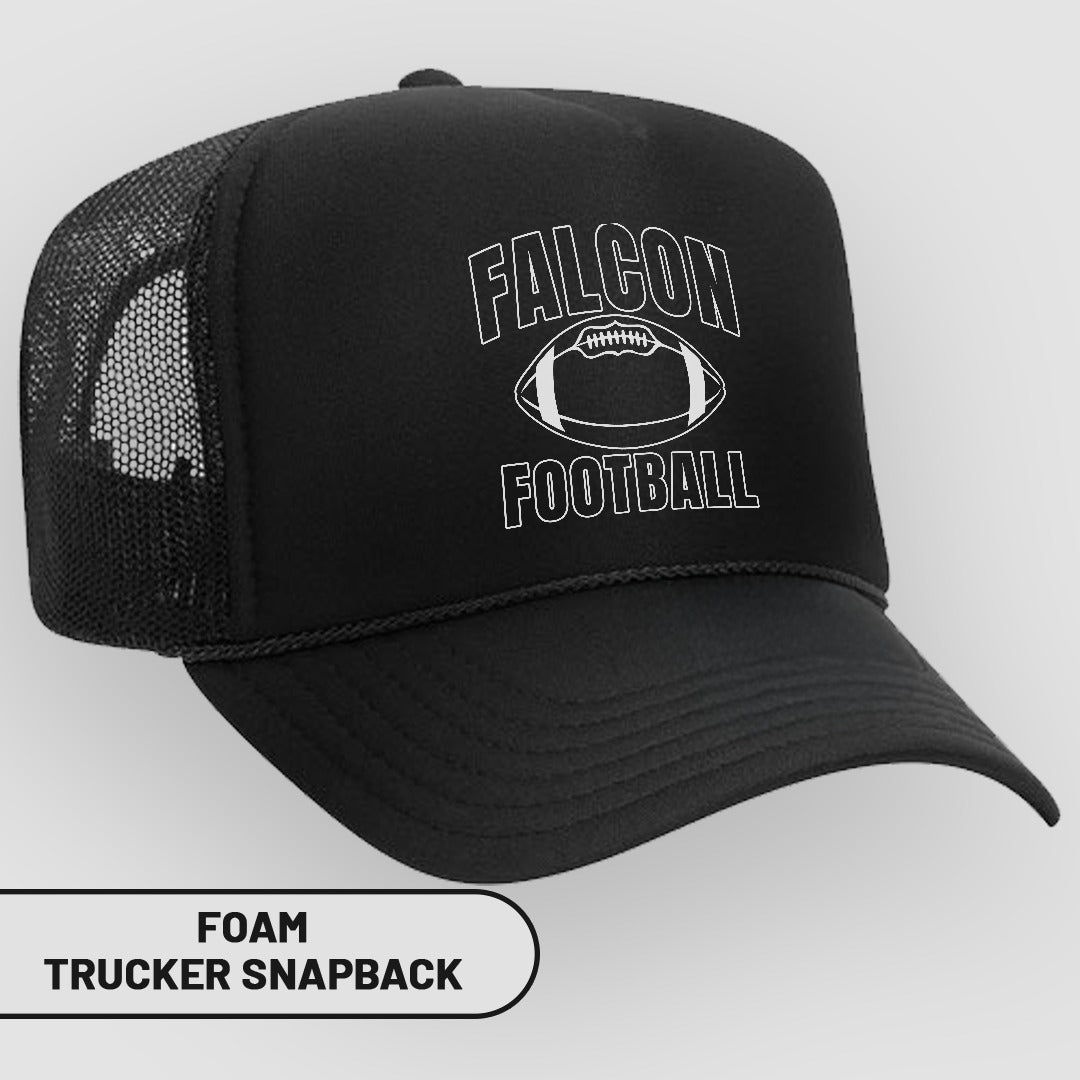 Falcon Football Foam Trucker Snapback Hat