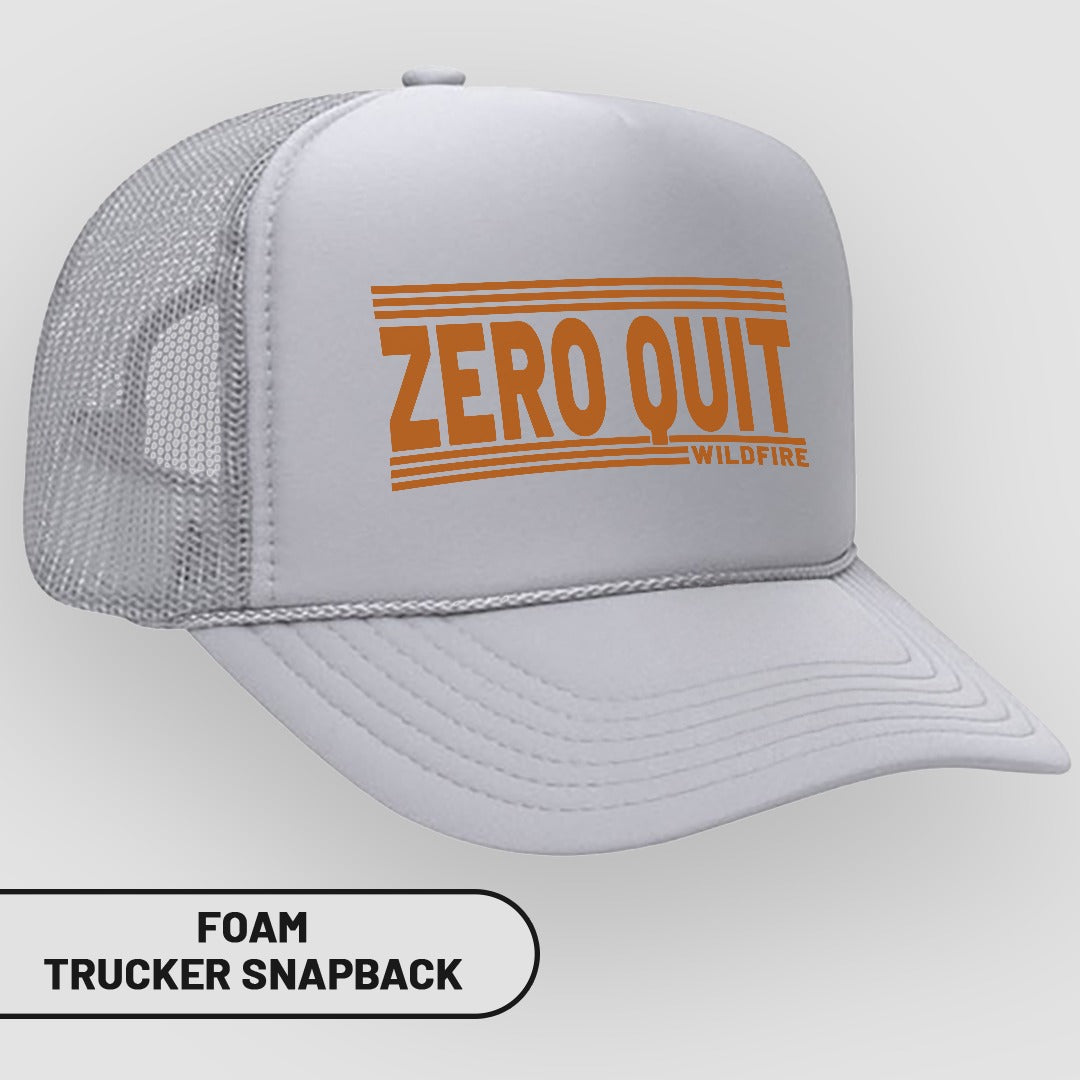 Zero Quit Wildfire Foam Trucker Snapback product