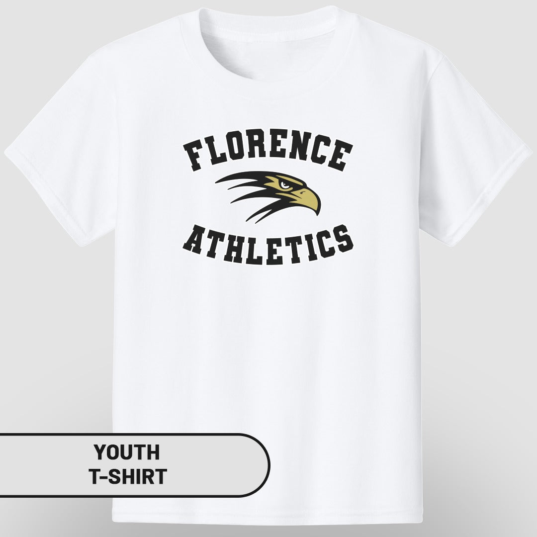 Florence Athletics Logo Print Youth T-Shirt