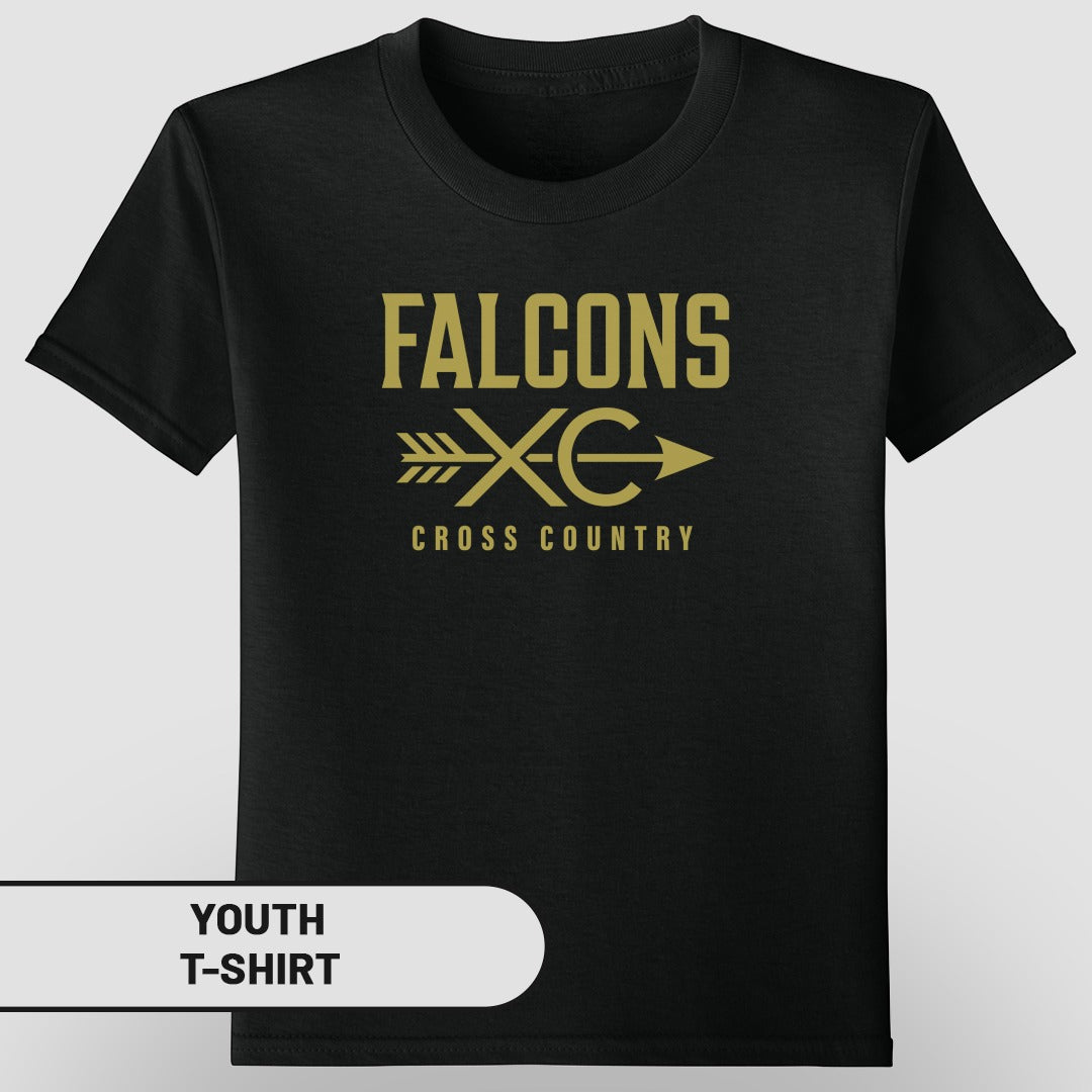 Falcons XC Cross Country Youth T-shirt