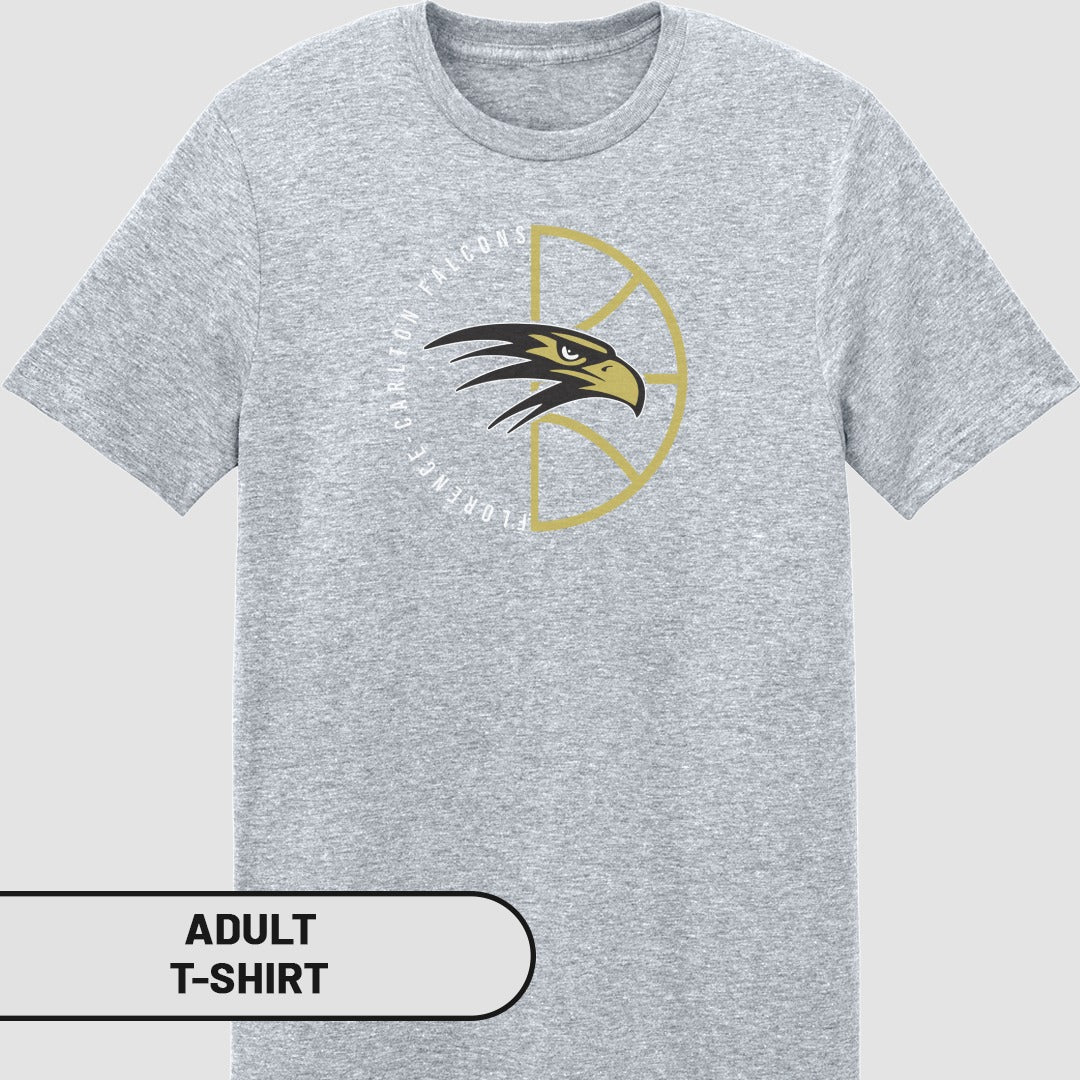 Fierce Carleton Falcons Graphic Print Adult T-Shirt