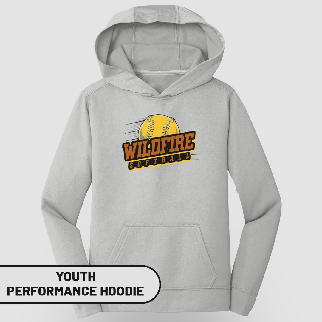 Wildfire Softball Youth Performance Hoodie