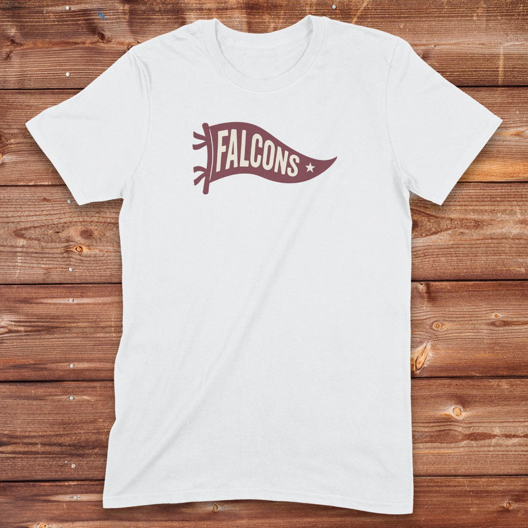 Adult - Vintage Falcons Pennant | FCSP-2025