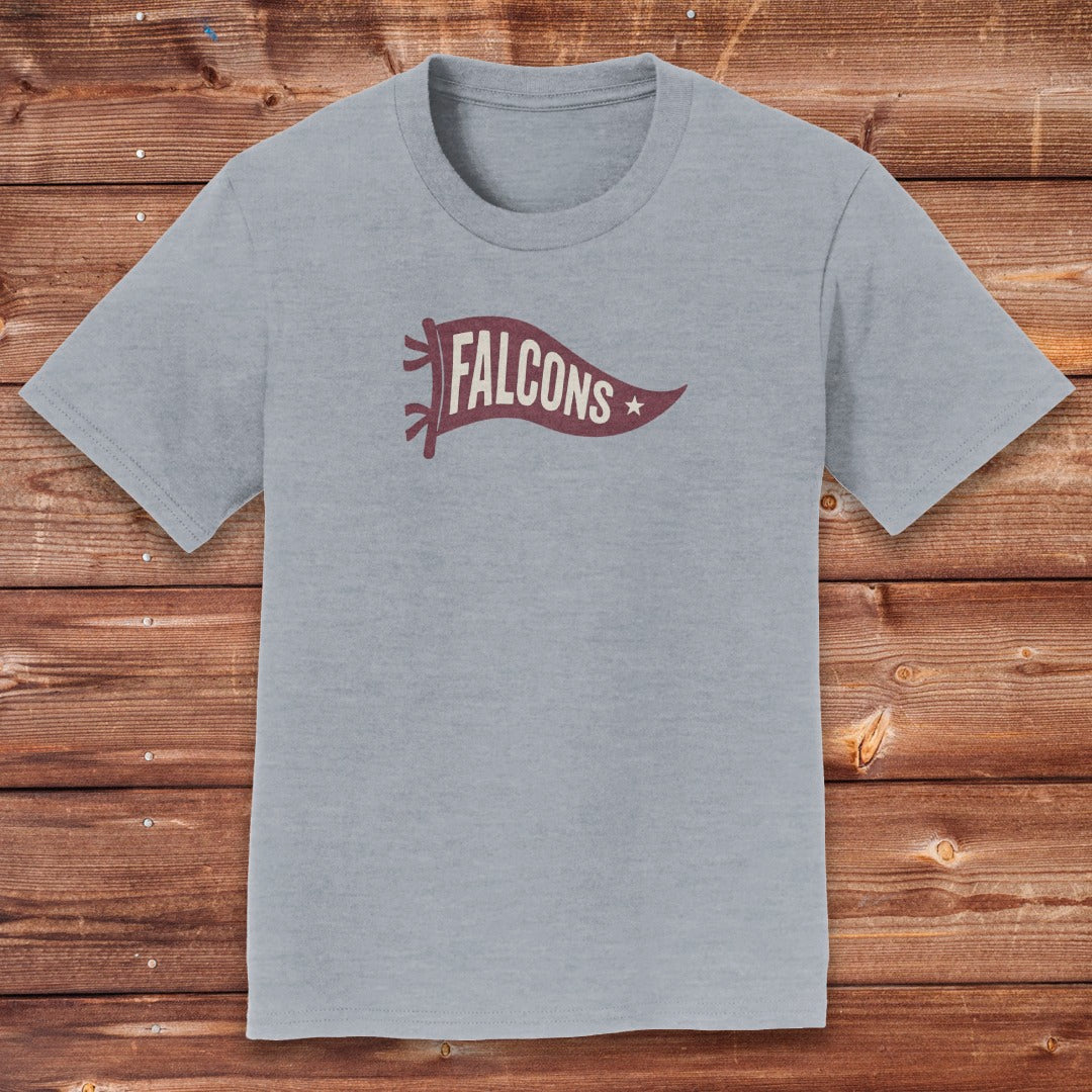 Youth - Vintage Falcons Pennant | FCSP-2025