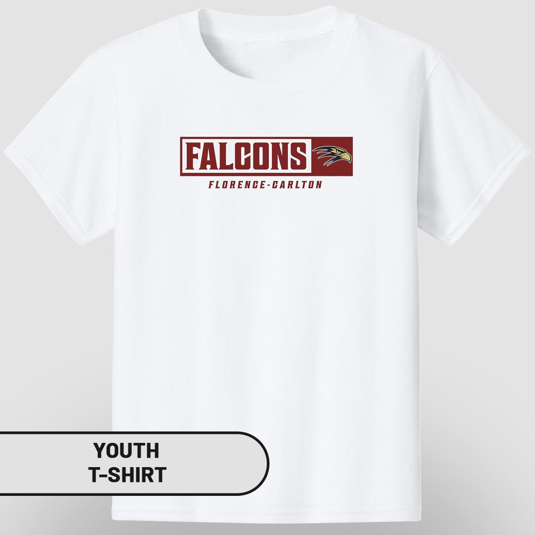 Youth T-Shirt  Rectangle Falcons | FCS-002