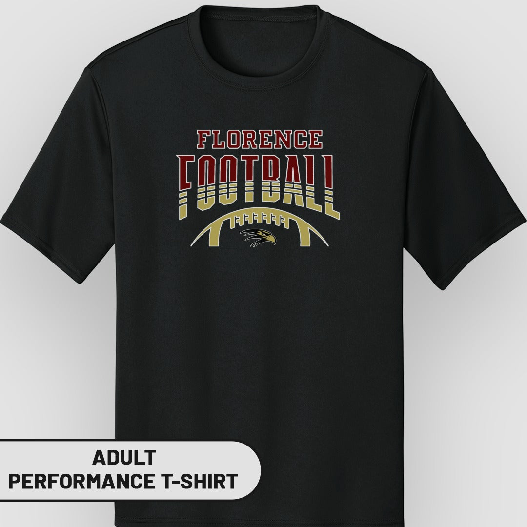 Florence Football Graphic Adult Performance T-shirt