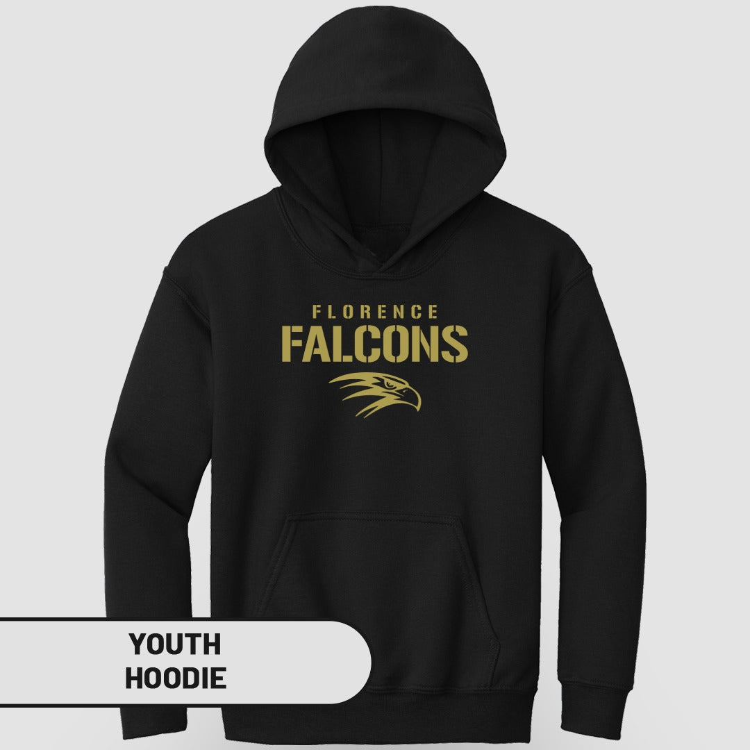 Florence Falcons Hoodie Youth Sports Apparel