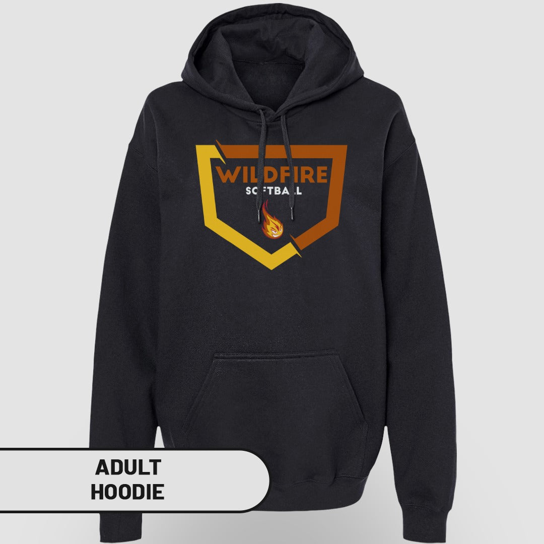 Wildfire Softball Graphic Adult Hoodie