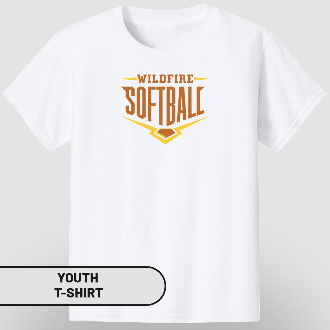 Wildfire Softball Youth T-Shirt Classic Design Shirt
