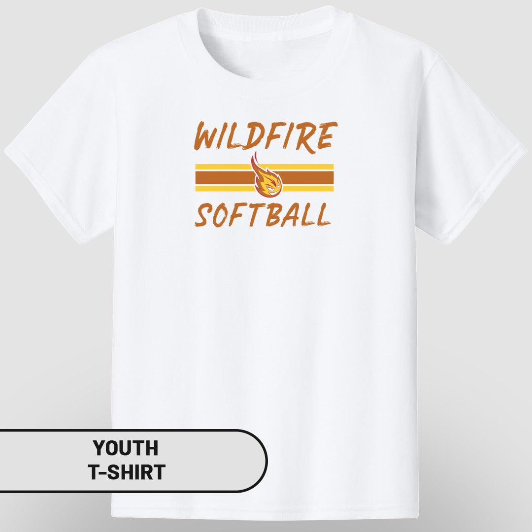 Wildfire Softball Youth T-Shirt Stylish Sports Apparel