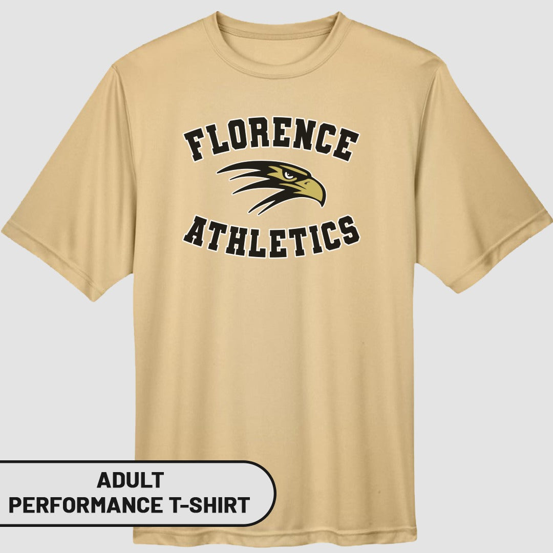 Florence Athletics Eagle Adult Performance T-Shirt