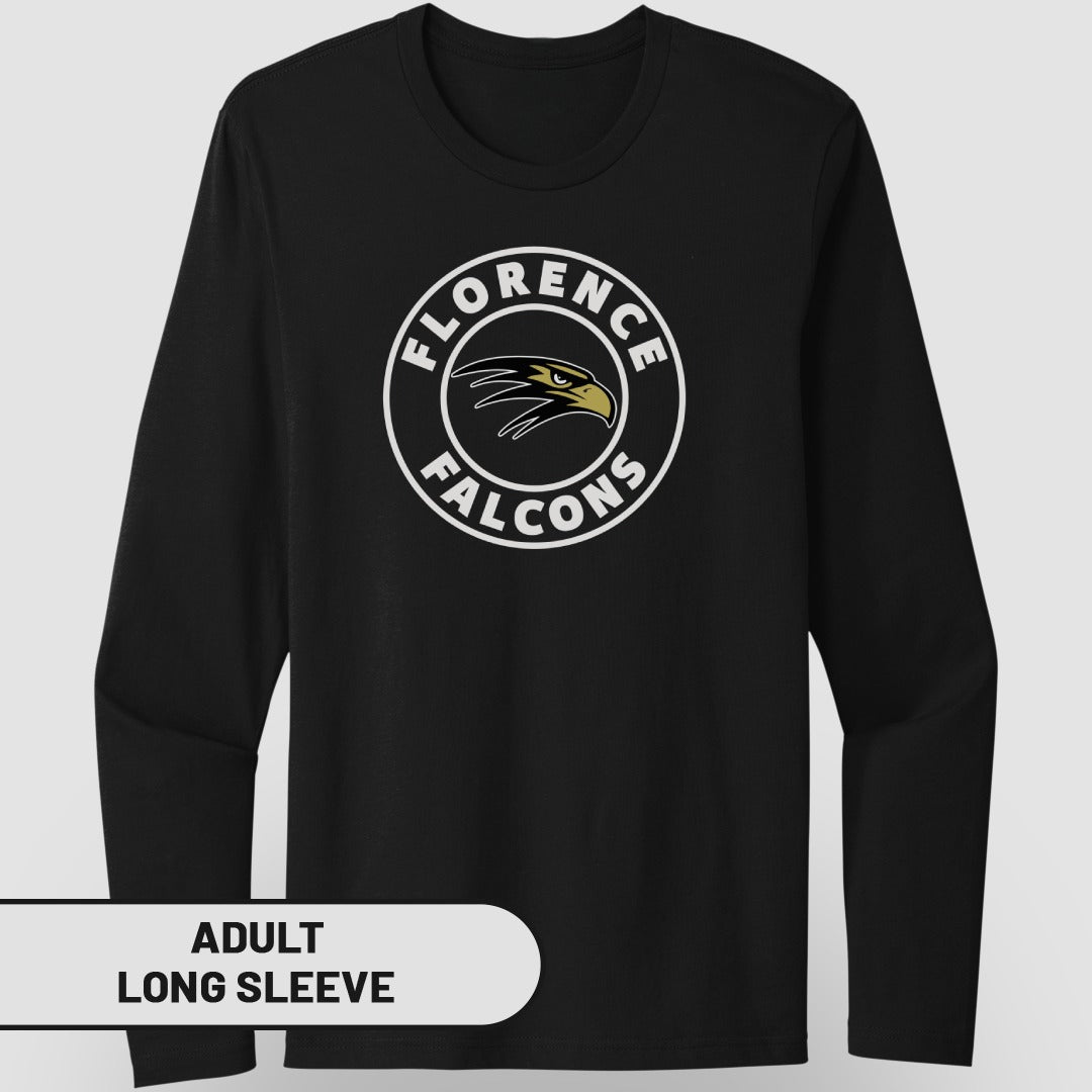 Florence Falcons Adult Long Sleeve Shirt Product
