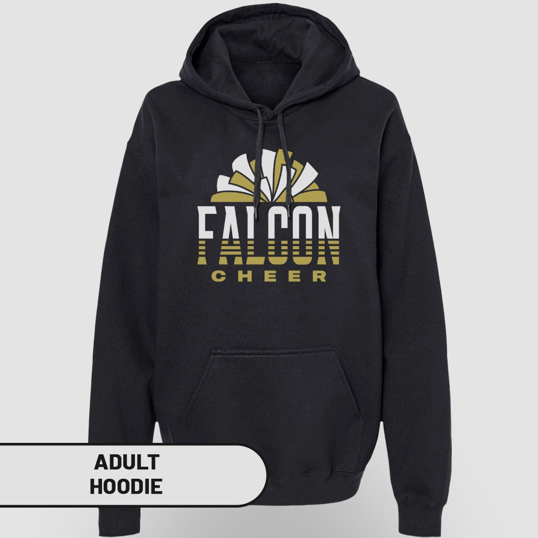 Falcon Cheer Adult Hoodie Comfortable Warm Apparel