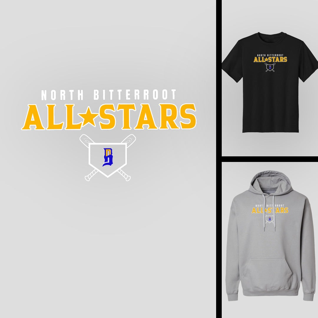 All-Stars Baseball Crossed Bat | NBLL-Star001 BB