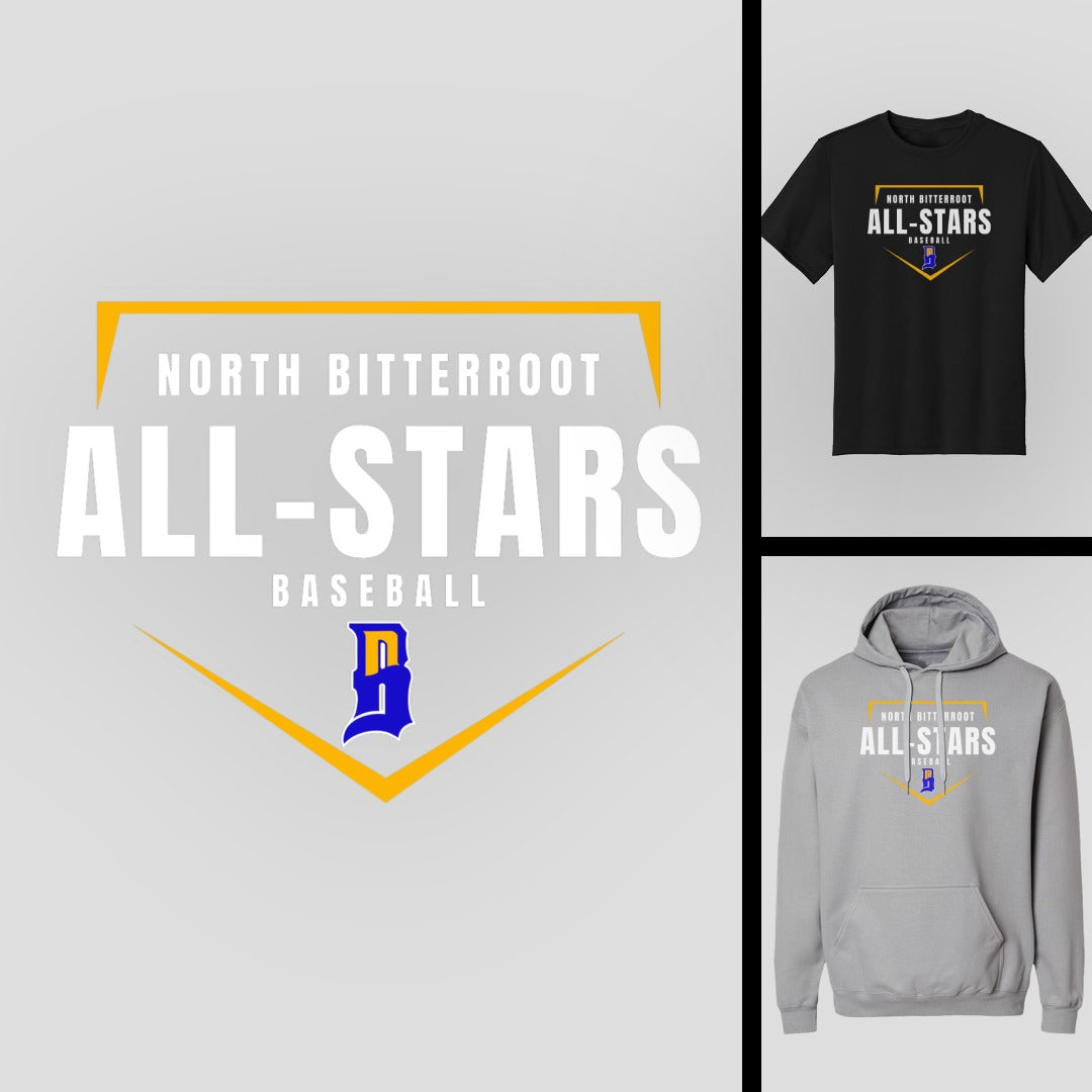 All-Stars Baseball Split Homeplate | NBLL-Star004 BB