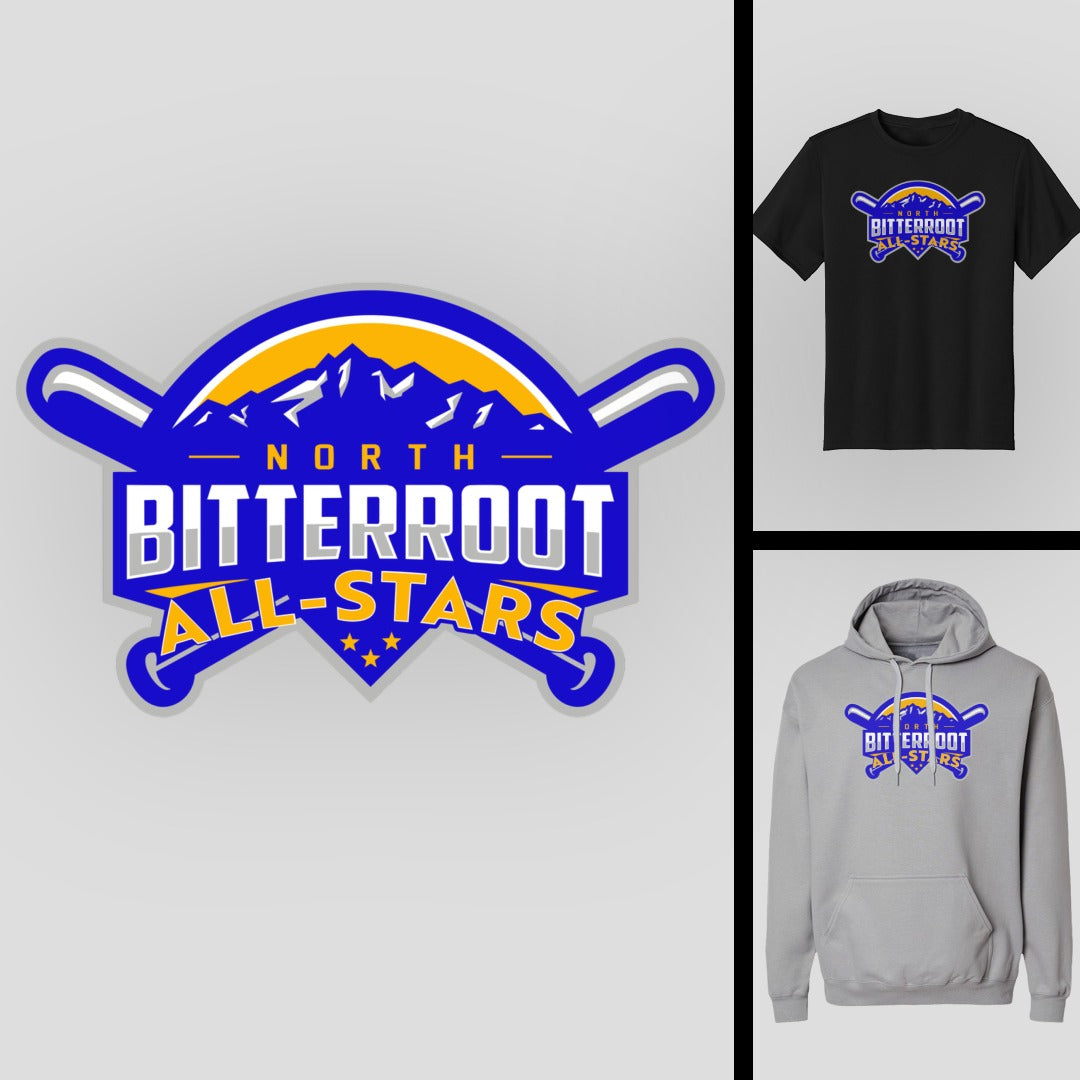 All-Stars Baseball Logo | NBLL-Star003 BB