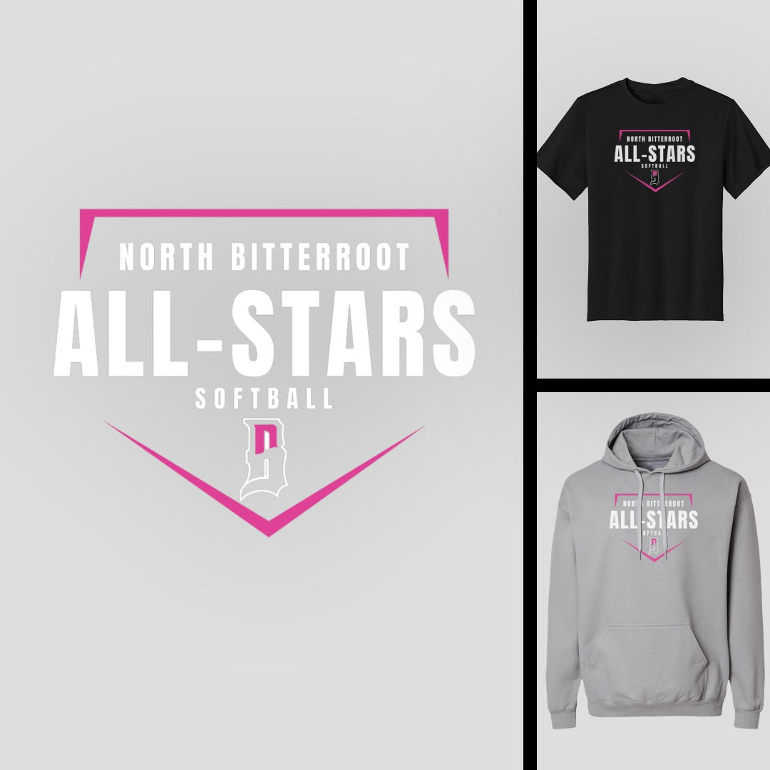 All-Stars Softball Split Homeplate | NBLL-Star004 SB