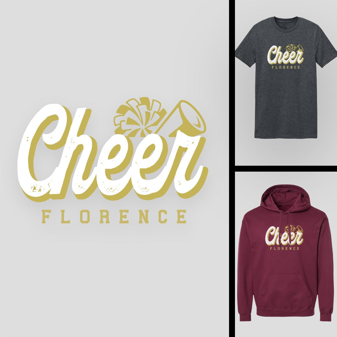 Florence Distressed Cheer | FCSA_CHR-005