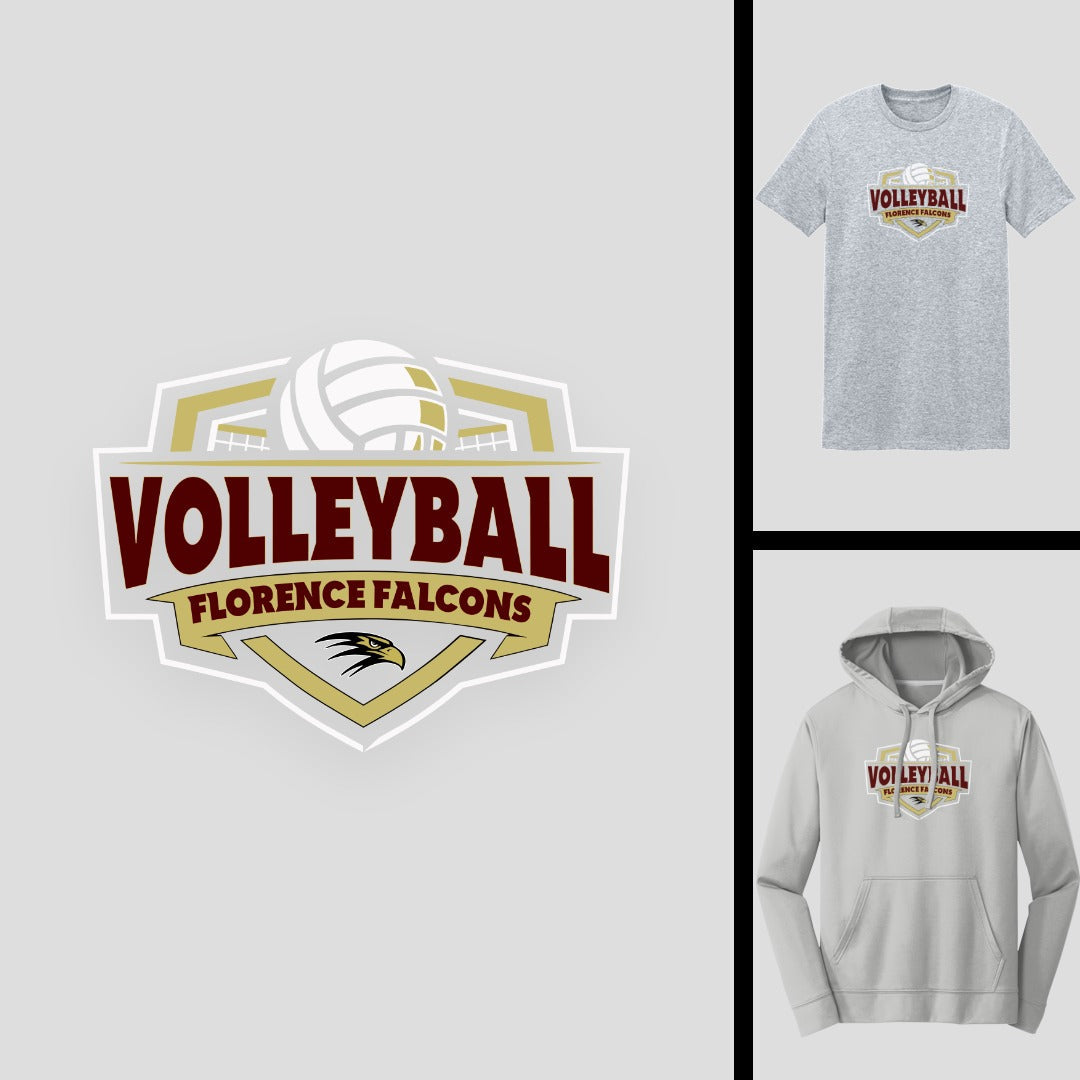 Volleyball Badge | FCSA_VB-001