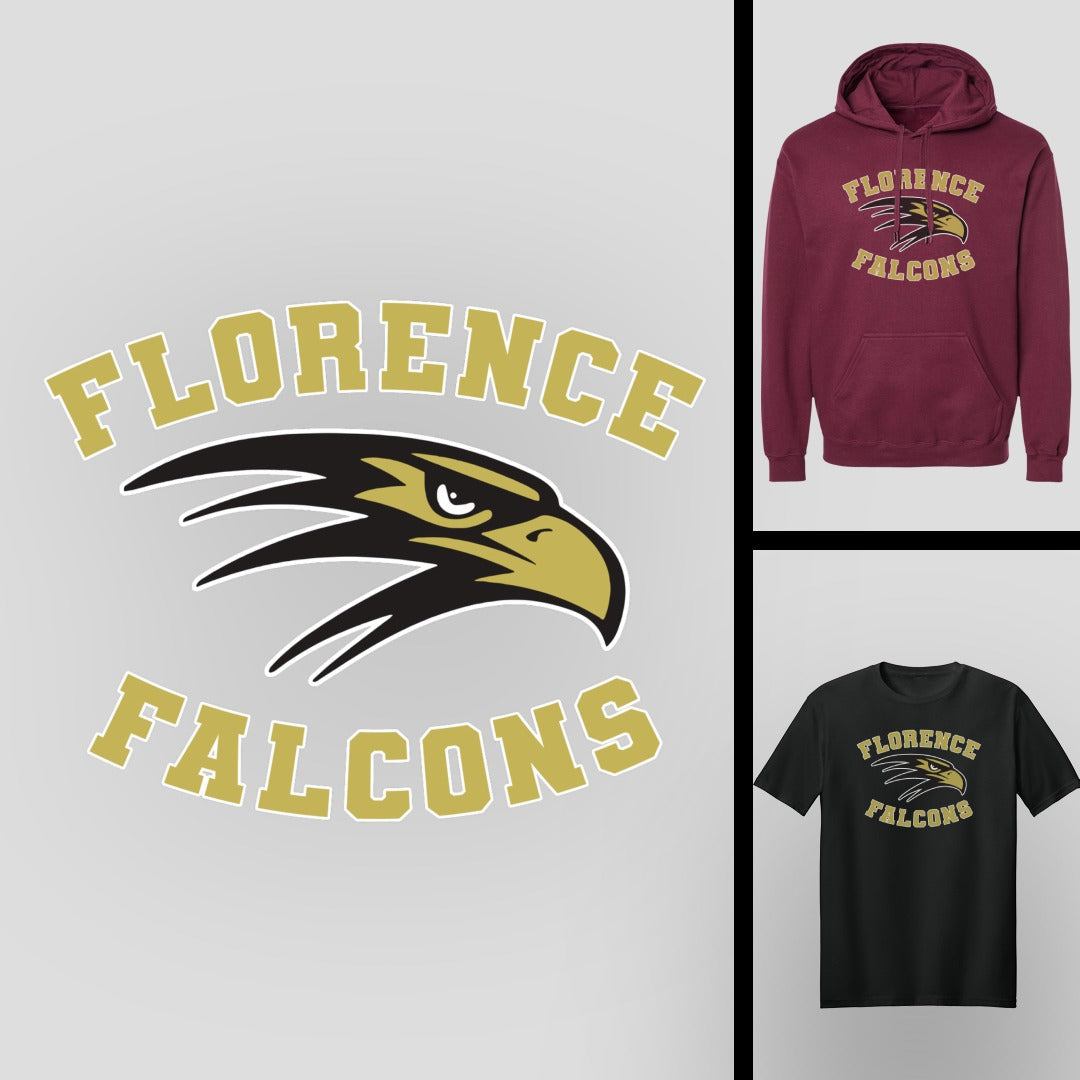 Golden Varsity Florence Falcons | FCS-022G