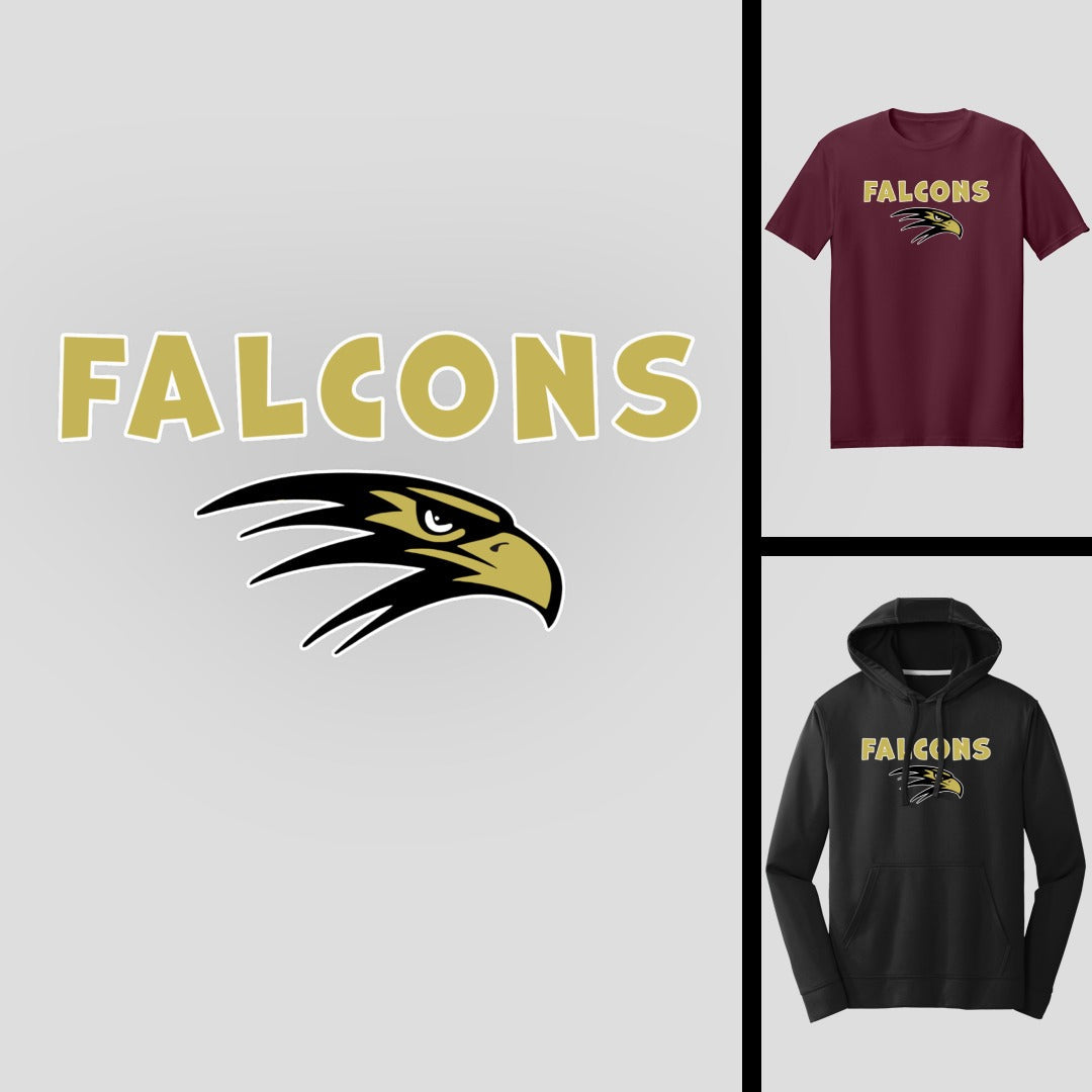 Gold Playful Falcons | FCS-007