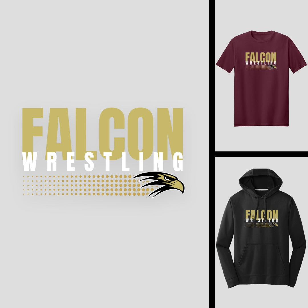 Falcon Wrestling Dots | FCSA_WR-002