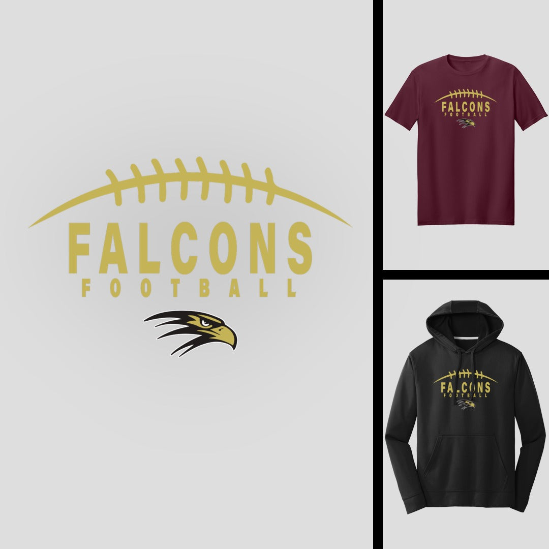 Falcons Football Laces | FCS-023