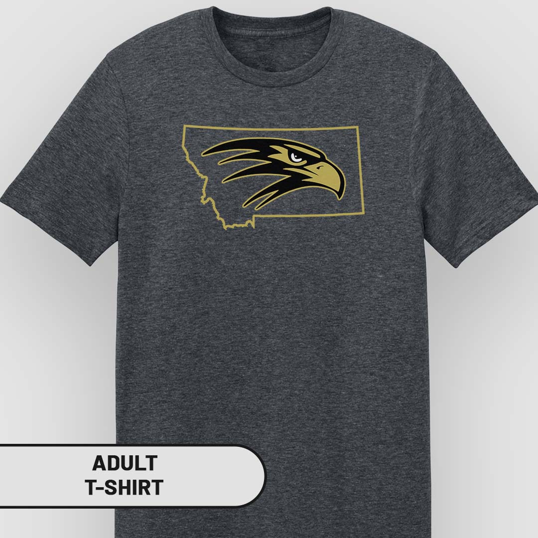 Adult T-Shirt Golden MT Falcon | FCS-004G