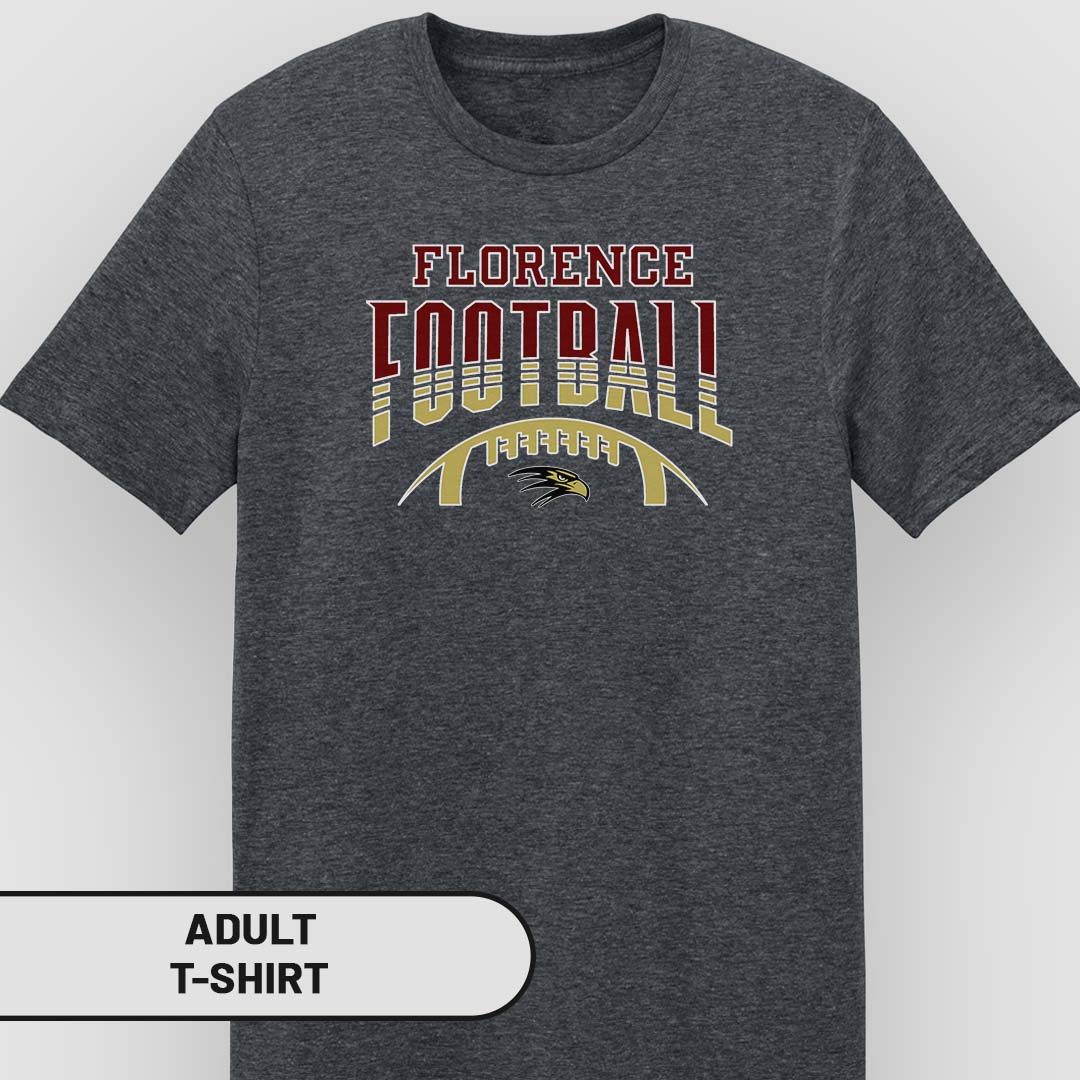 Adult T-Shirt Florence Football Two-Tone | FCS-006
