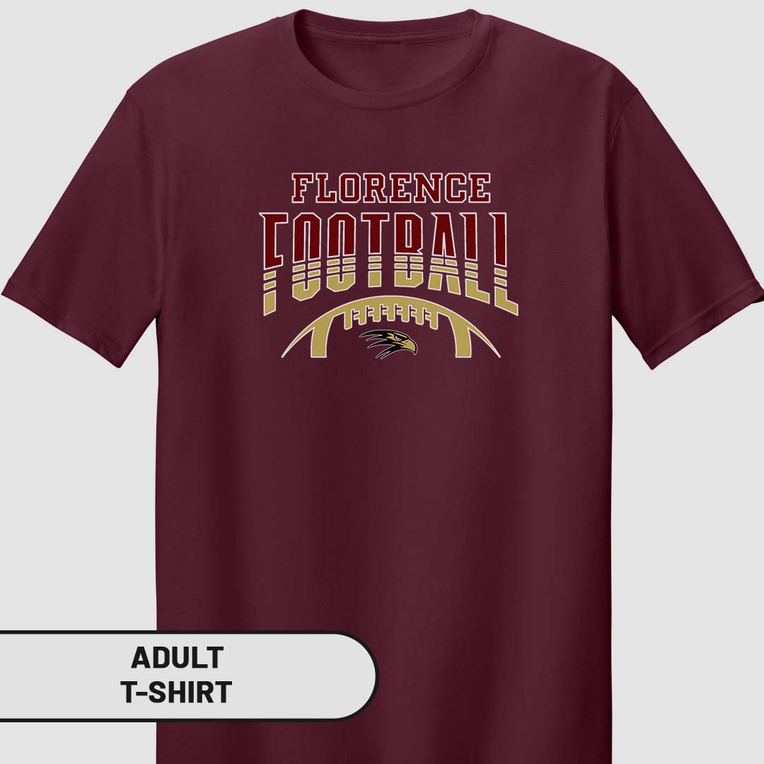 Adult T-Shirt Florence Football Two-Tone | FCS-006