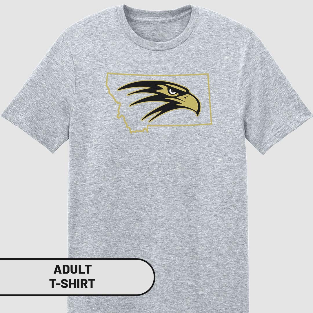 Adult T-Shirt Golden MT Falcon | FCS-004G