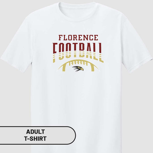 Adult T-Shirt Florence Football Two-Tone | FCS-006