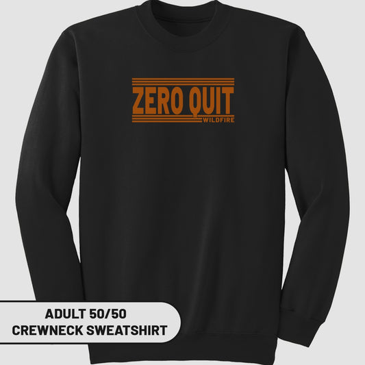 Zero Quit Wildfire Graphic Long Sleeve Sweatshirt