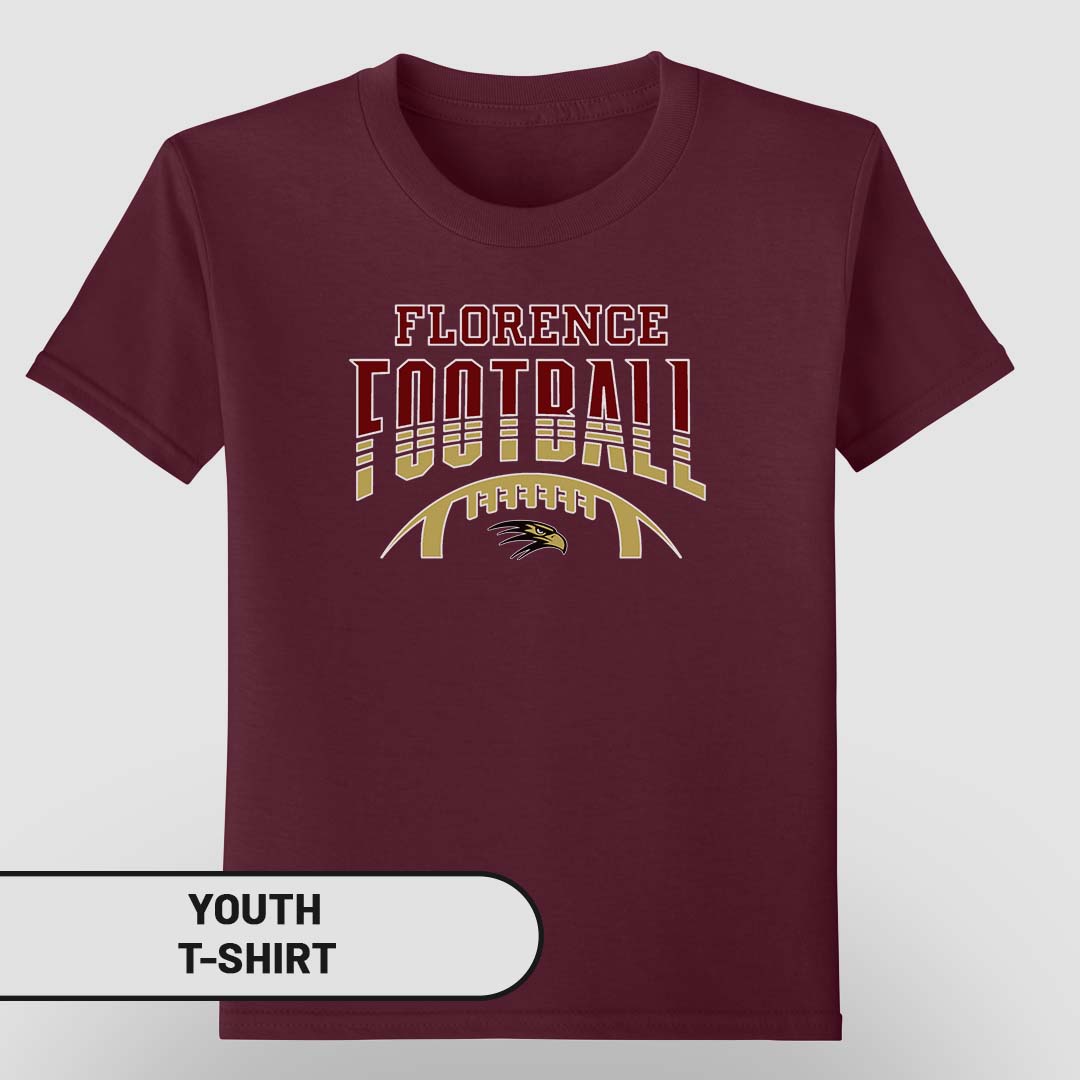Youth T-Shirt Florence Football Two-Tone | FCS-006