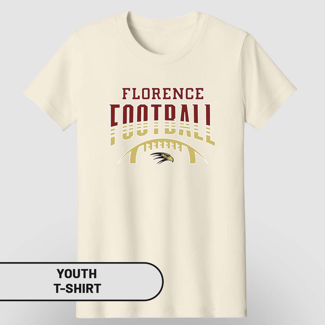 Youth T-Shirt Florence Football Two-Tone | FCS-006