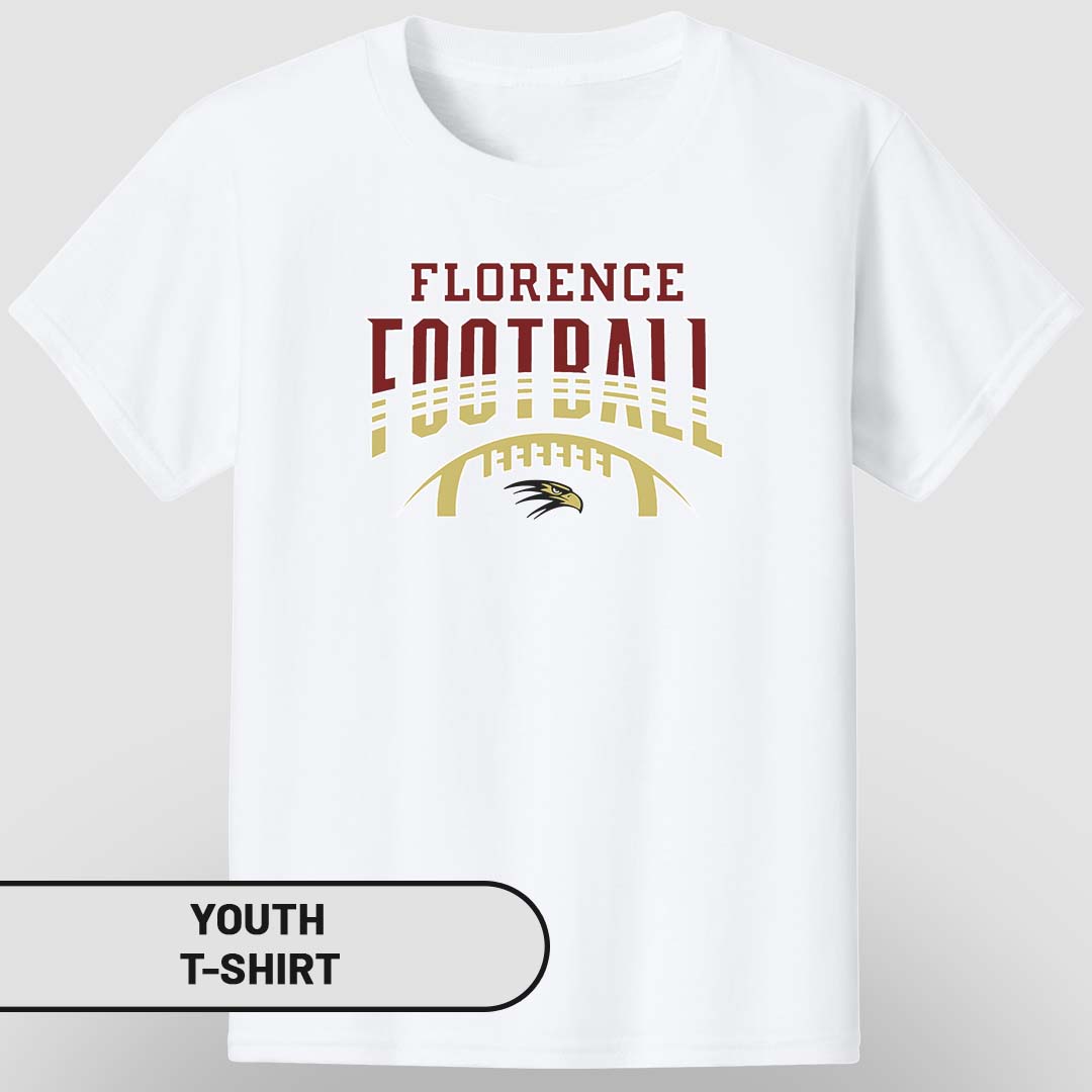Youth T-Shirt Florence Football Two-Tone | FCS-006