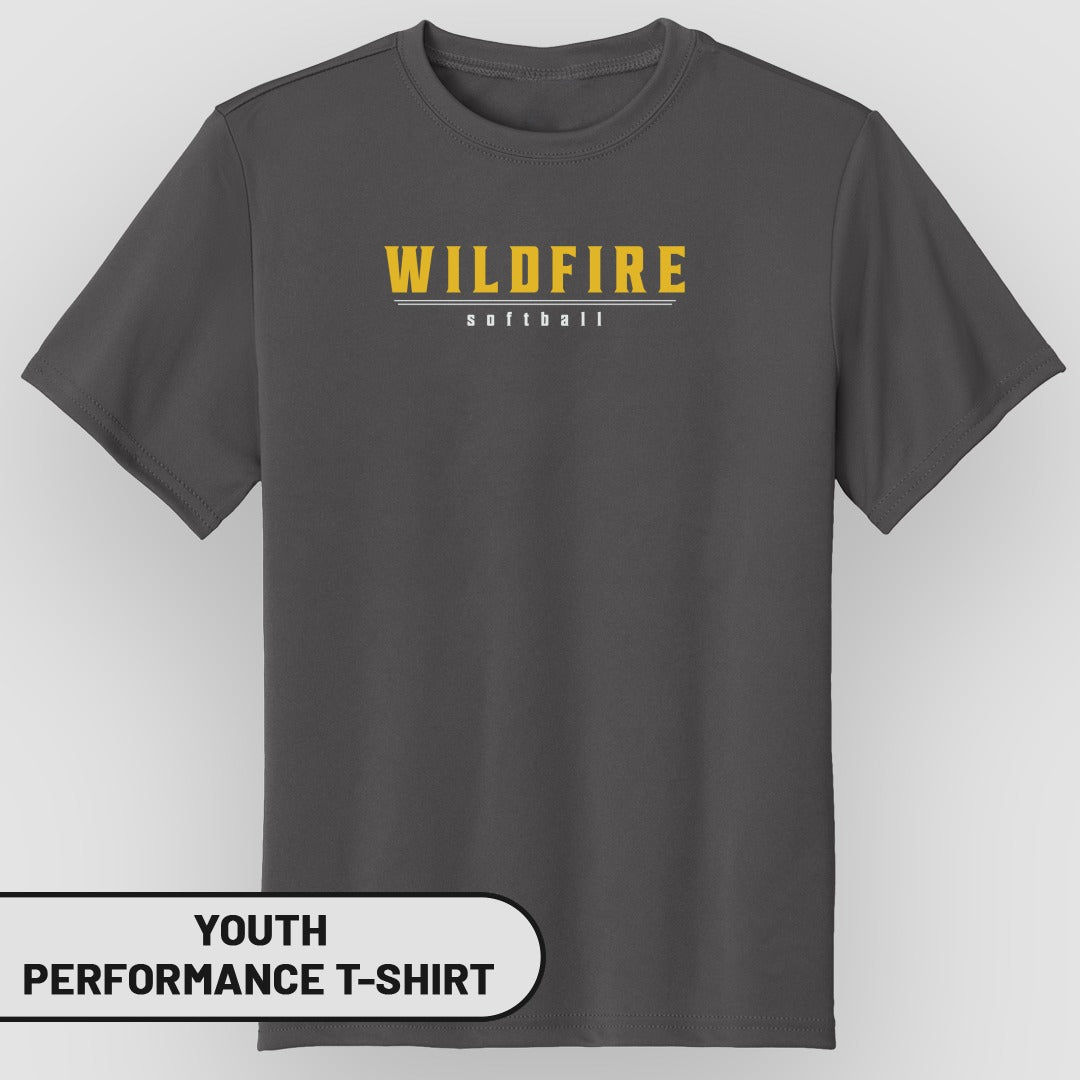 Wildfire Softball Youth Performance T-Shirt