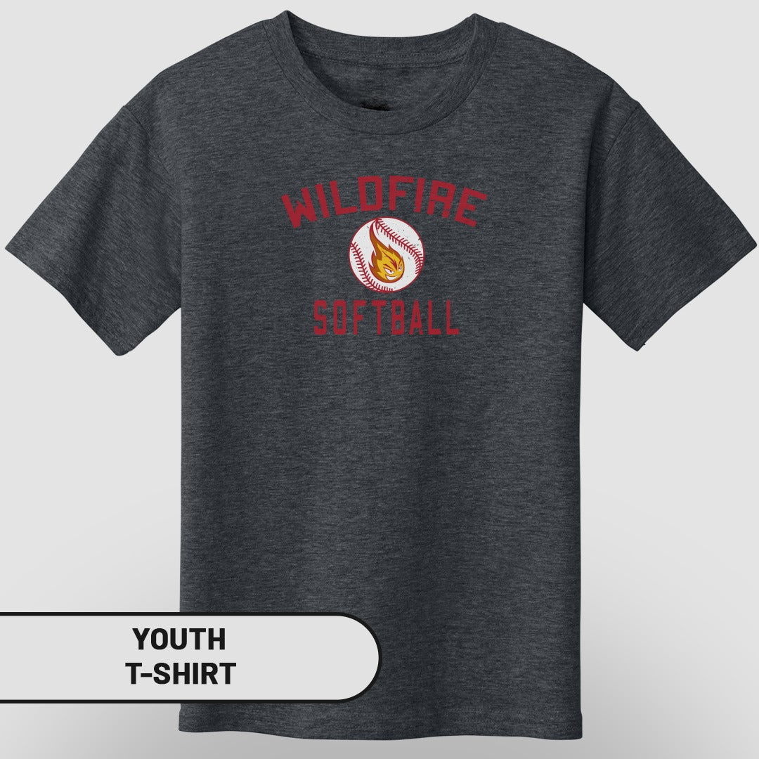 Wildfire Softball Graphic Youth T-Shirt